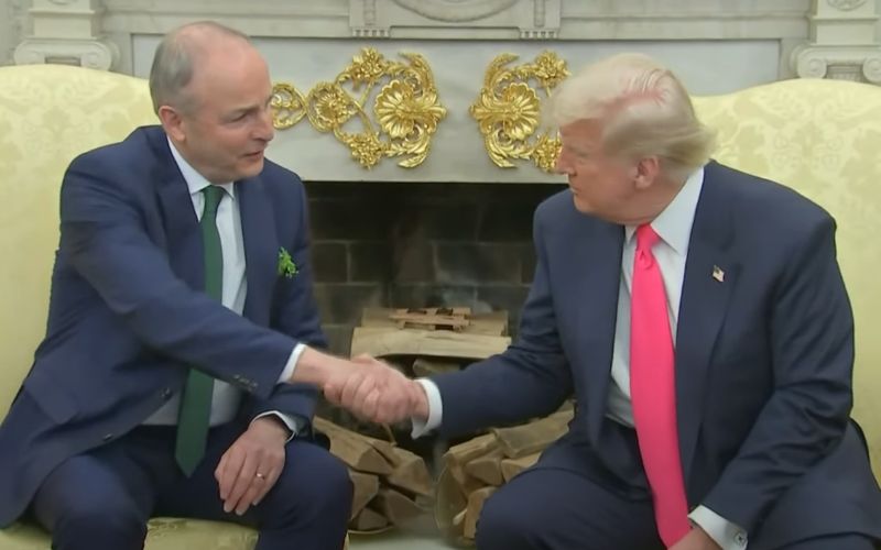 WATCH: Taoiseach meets with Trump in the Oval Office