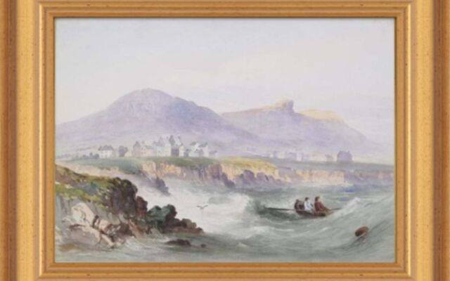 David Hall McKewan’s Watercolour of Bundoran, 1855.