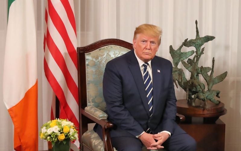 Full State honour should be bestowed on Trump, says Tanaiste