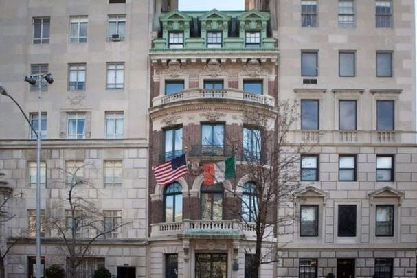 The American Irish Historical Society at 991 Fifth Avenue in Manhattan.