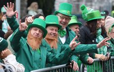 Spending over St. Patrick's weekend was 17% up on last year