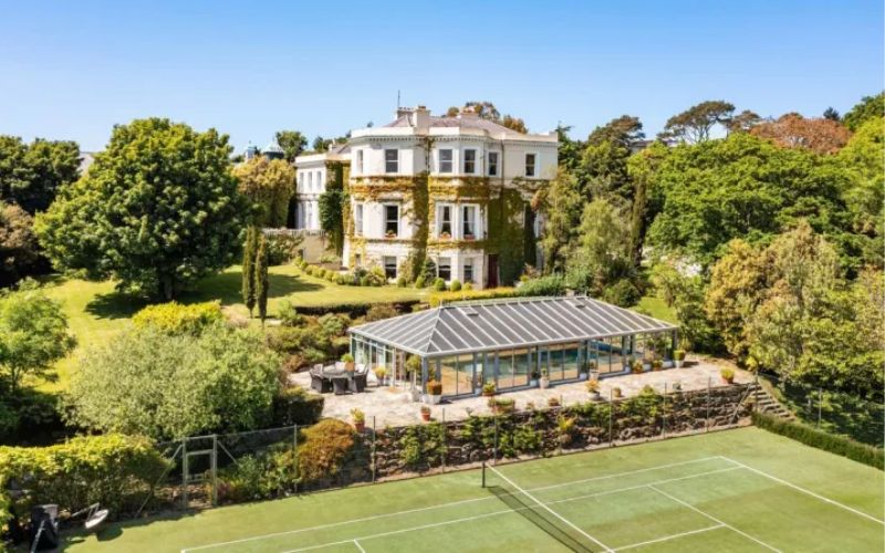 Killiney mansion with pool, tennis court, and stunning views drops €1.25m in price