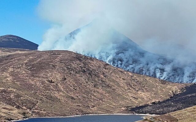 Fires in Northern Ireland.