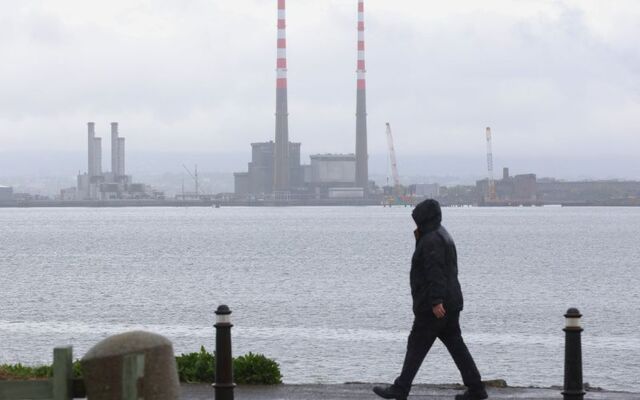 April 16, 2025: A rainy day in Dublin.