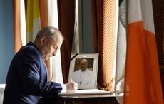Taoiseach signs Book of Condolences for Pope Francis "on behalf of the people of Ireland"