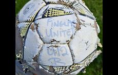 Shot off target: Dublin football club’s lost ball washes up in Wales
