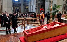 President of Ireland pays respects to Pope Francis in the Vatican
