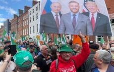 Thousands of McGregor’s followers take to the streets in anti-immigration protest