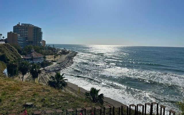 Menno van Oorschot shared this photo with his social media post about the unsuccessful attempt to rescue an Irish father from the sea in Spain.