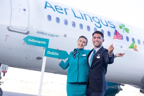 Aer Lingus has launched a Dublin to Indianapolis route for summer.