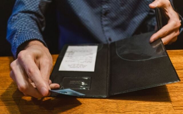 A staff member failed to register the McGirr\'s transaction on the till after they paid for their meal.
