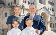 Royal celebration! Grace Kelly's grandchildren make their First Holy Communion in Monaco
