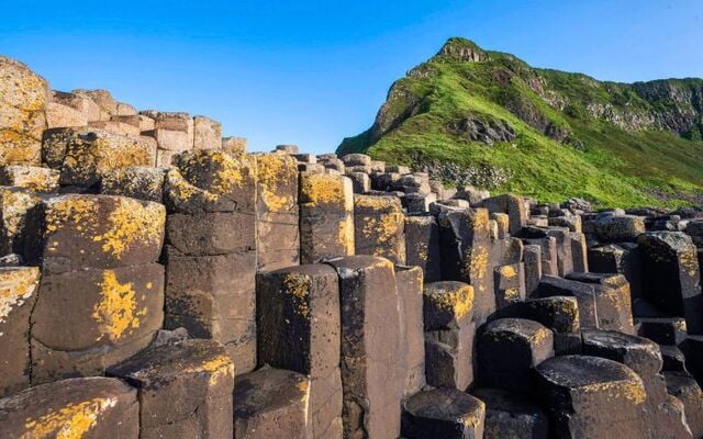 Giant\'s Causeway in Co Antrim, Northern Ireland.