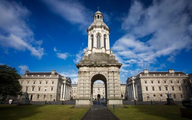 Trinity College Dublin is among the top-ranked universities globally.