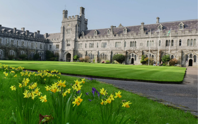 Some graduates from the 2024 conferring of University College Cork\'s MA in Gaelic Literature and Culture