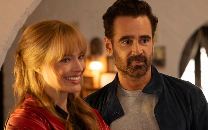 WATCH: First look at Colin Farrell in new romantic drama co-starring Margot Robbie