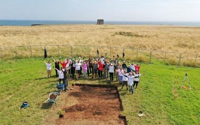 Digging Drumanagh 2025.