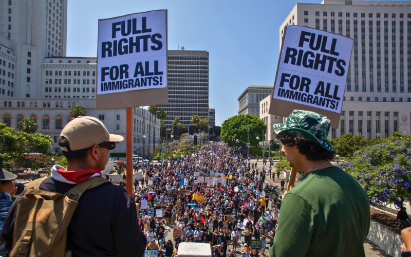 "We stand with you" - Irish priest in Los Angeles says ICE protests 'feel personal'