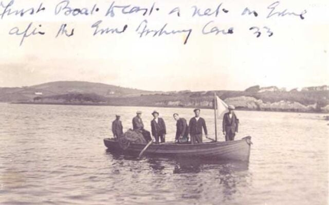 Willie Morrow, John Cleary, Jim Scanlon, Willie Goan, Bob Scanlon, and Hugh Gavigan.