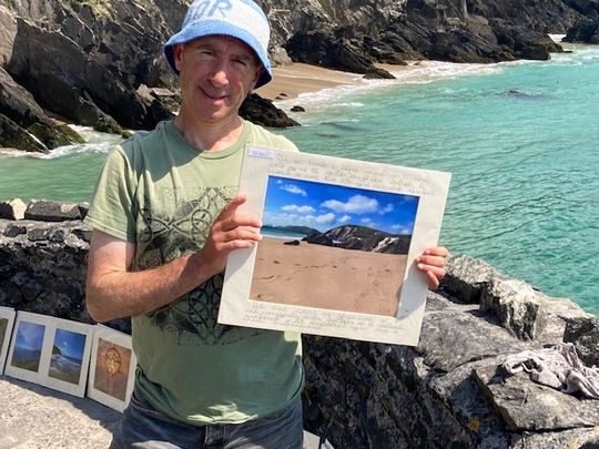 Iain O\'Leochain, Poet and Afrtis in Dunquin.