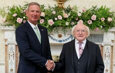 "Welcome to the neighborhood" - New US Ambassador to Ireland assumes duties in Dublin