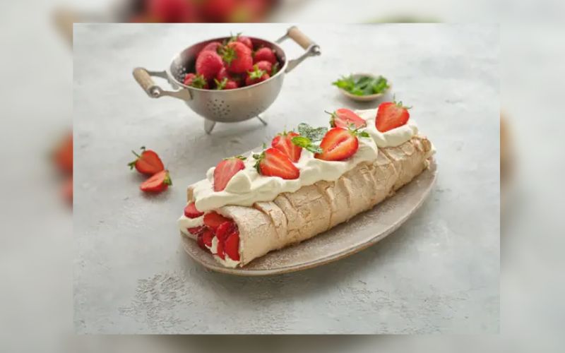 Rolled pavlova with strawberries and cream: Ireland’s ultimate summer recipe