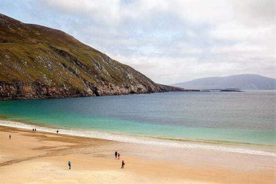 Keem Beach, in County Mayo.