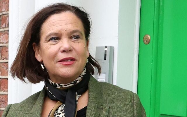 TD Mary Lou McDonald, President of Sinn Féin.