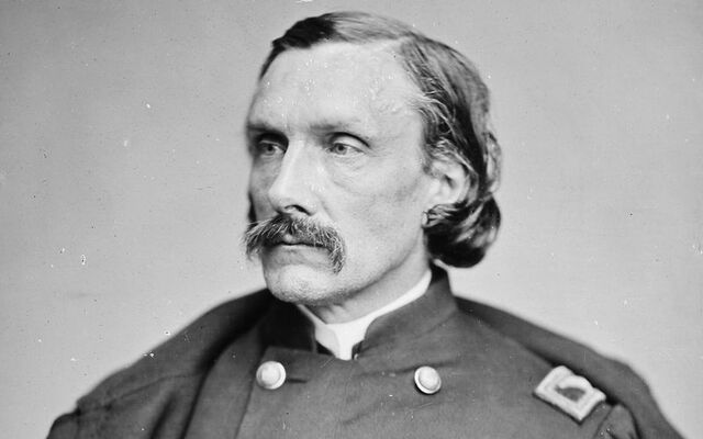 John Francis O\'Mahony, Irish Republican and Colonial to the 69th Regiment of New York State Militia in the Union Army, circa 1865.