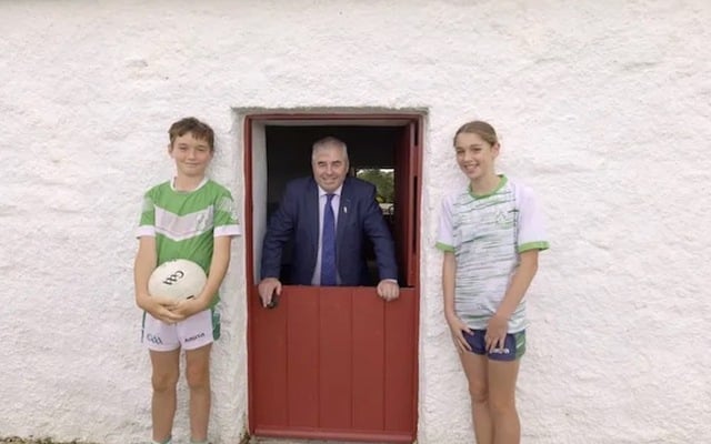 The OPW is offering free admission for all individuals under 18 to heritage sites across the country in August 2025.  Minister of State for the Office of Public Works, Kevin “Boxer” Moran is pictured center.\n