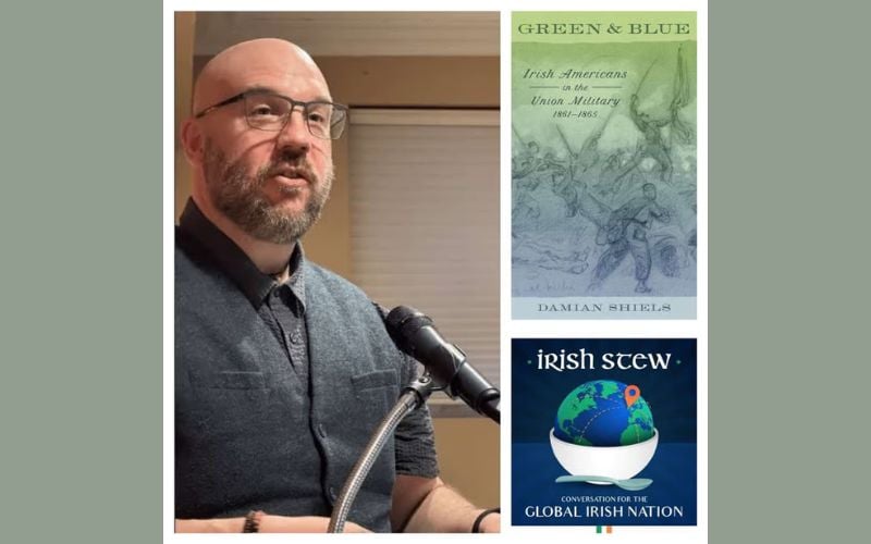 LISTEN: "Irish Stew Podcast's" thought-provoking discussion with historian Dr. Damian Shiels
