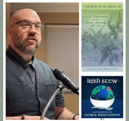 LISTEN: "Irish Stew Podcast's" thought-provoking discussion with historian Dr. Damian Shiels