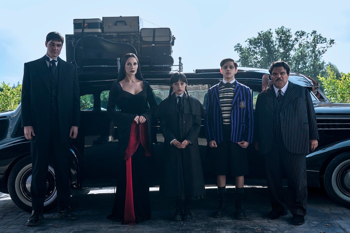 "Wednesday" cast reveal how the Irish landscape made the Addams family "look alive"