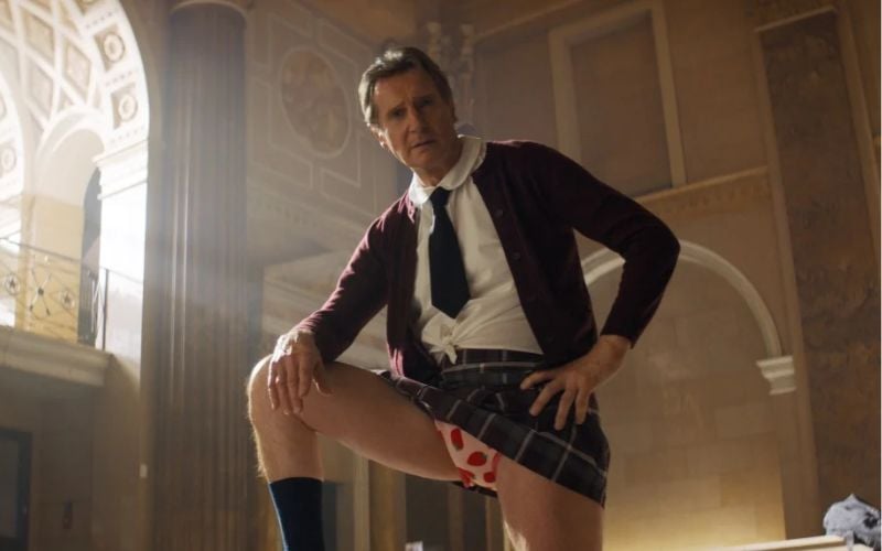WATCH: Liam Neeson recalls brilliant Robin Williams story, hailing the late star "a genius"