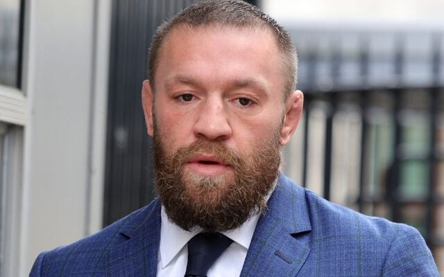 Conor McGregor outside the High Court in Dublin in November 2024.