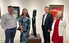 Irish Senate Speaker Mark Daly Visits Connecticut for Powerful Great Hunger Exhibition