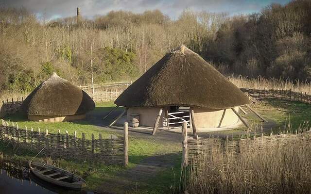 The Irish National Heritage Park in County Wexford is part of the Viking Routes.