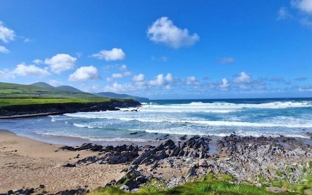 St. Finian\'s Bay, Beach, Skellig Ring, Co Kerry.