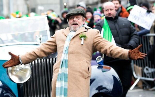 Mark Hamill was the inaugural International Guest of Honor at Dublin’s St. Patrick’s Festival in 2018.