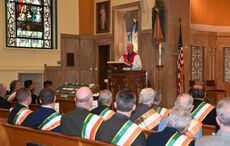 Irish language Mass returns to Woodlawn with Hibernians, Gaelic groups, and community pride