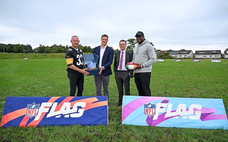NFL Flag Initiative launched for every post-primary school on Ireland