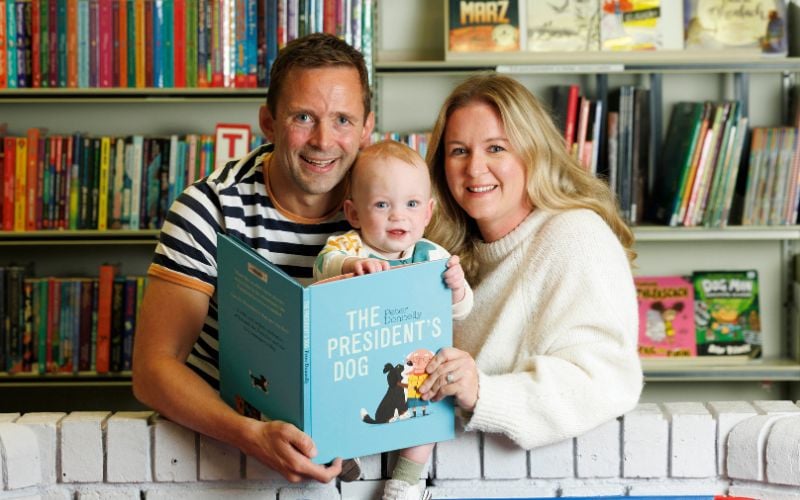 Miracle baby Theo’s first story: How reading helped parents through intensive care in Dublin