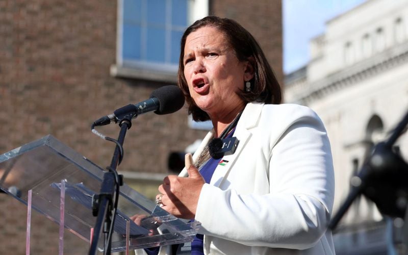 Sinn Féin leader rules herself out of Irish presidential run
