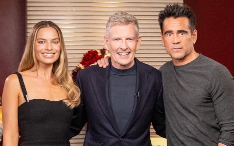 Colin Farrell and Margot Robbie lead return of RTÉ's "Late Late" on Friday
