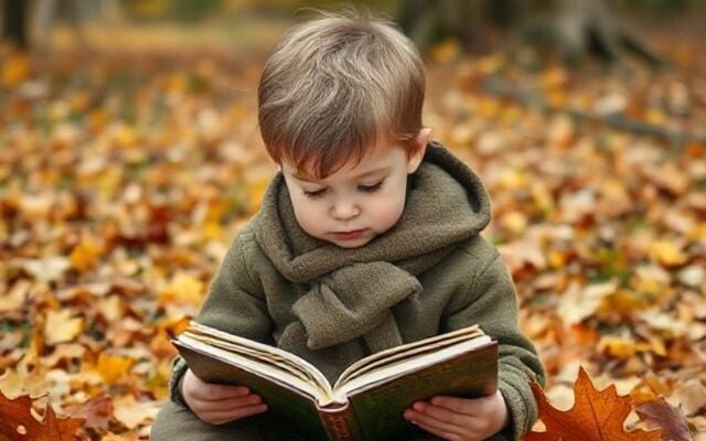 There\'s nothing like snuggling up with a good book in the autumn. 