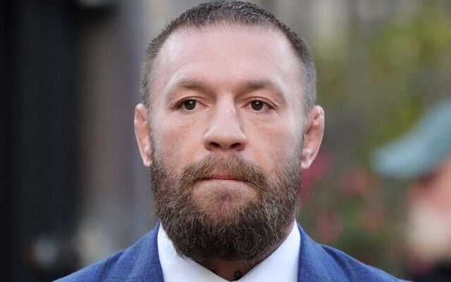 Nov 2024: Conor McGregor leaving the High Court during his case taken by Nikita Hand 