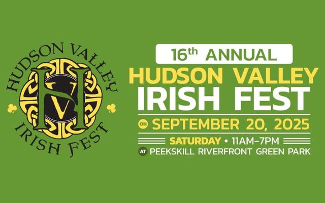Hudson Valley Irish Fest returns to the Peekskill Waterfront on Sunday, September 20.