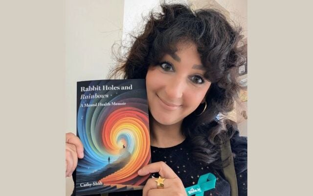 Irish author Cathy Shah.