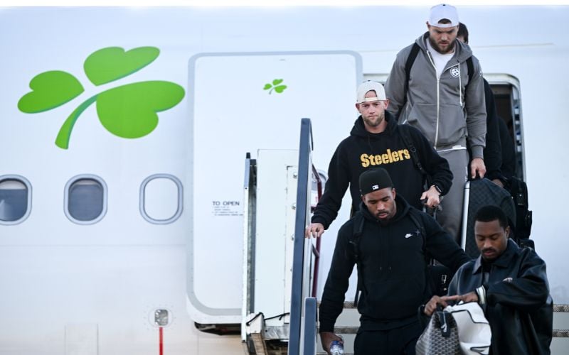 Fáilte, Steelers! Pittsburgh touch down in Dublin ahead of historic Croke Park game