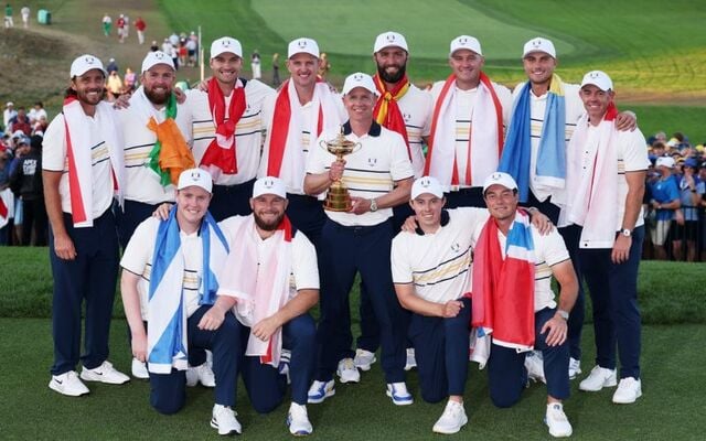 Ryder Cup Europe team 2025.